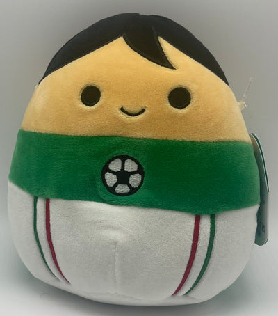 Squishmallows Original Fernando Mexico Soccer Player 7" Plush New