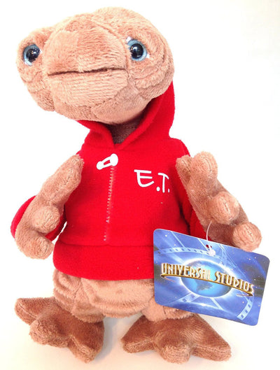 universal studios 9" E.T. extra terrestrial red sweatshirt plush toy new with tags