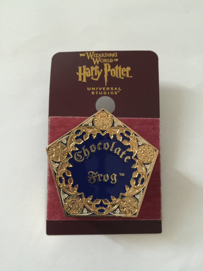 Universal Studios Wizarding World of Harry Potter Chocolate Frog Pin New Card