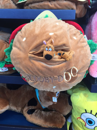 Universal Studios Scooby Doo 16" Cheeseburger Soft Plush Toy New with Tags