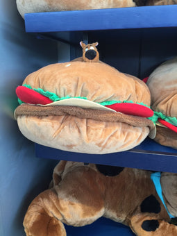 Universal Studios Scooby Doo 16" Cheeseburger Soft Plush Toy New with Tags