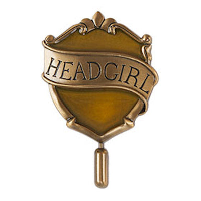 Universal Studios Harry Potter Hufflepuff Head Girl Pin New with Card