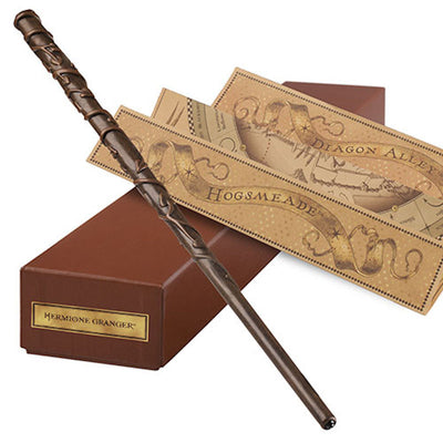 universal studios hermione from harry potter interactive wand new with box