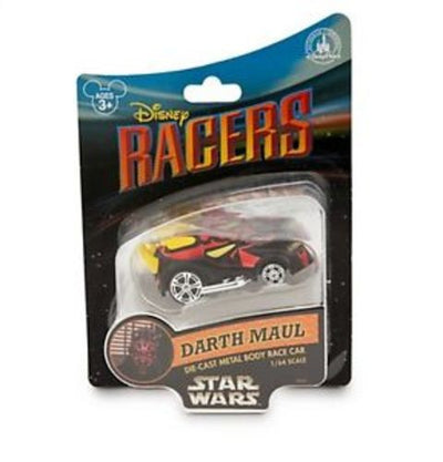 disney parks racers die cast metal star wars darth maul cast race car new with box