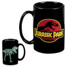 universal studios jurassic park glow in the dark ceramic coffee mug new