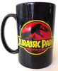 universal studios jurassic park glow in the dark ceramic coffee mug new