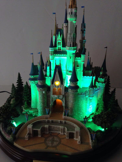 Disney Parks Main Street Figure Cinderella Castle by Olszewski New with Box