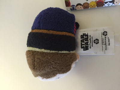 disney usa authentic star wars han solo tsum mini plush new with tags