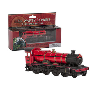 universal studios harry potter hogwarts express pull back engine train new box