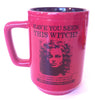 universal studios harry potter bellatrix lestrange wanted witch coffee mug new