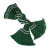 universal studios harry potter slytherin house tassels scarf new with tags
