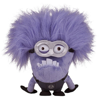 universal studios despicable me two eye purple minion plush new with tags