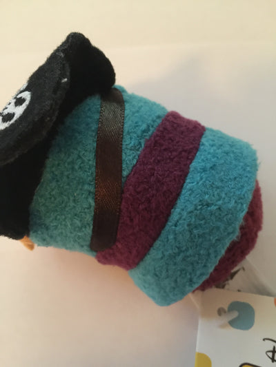 Disney Parks Tsum Tsum Pirates of the Caribbean Pirate Captain plush new tags