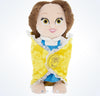disney parks 10" baby blanket princess belle plush new with tags