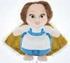 disney parks 10" baby blanket princess belle plush new with tags