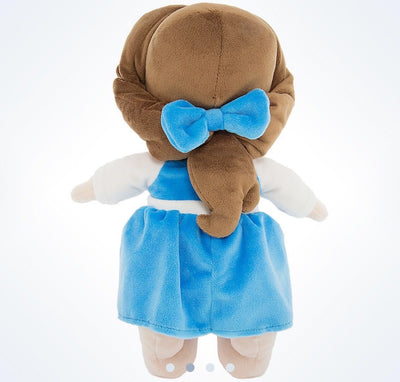 disney parks 10" baby blanket princess belle plush new with tags
