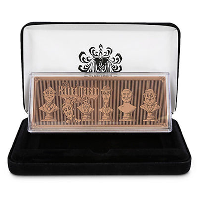 Disney The Haunted Mansion Replica Antiqued Copper E Ticket Limited Edition