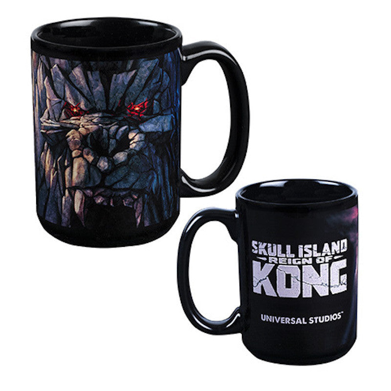Universal Studios Skull Island Reign Of Kong Rock Face Ceramic Coffee Mug New