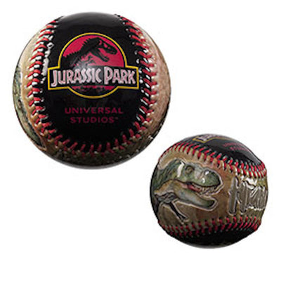 Universal Studios Jurassic Park T. Rex Baseball Ball New