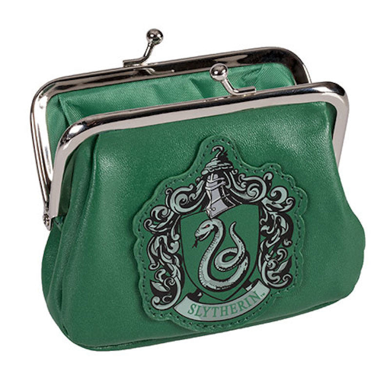 Universal Studios Harry Potter Crest Slytherin Coin Purse New With Tags