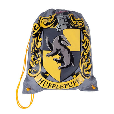 Universal Studios Harry Potter Drawstring Hufflepuff Backpack New With Tags