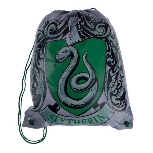 Universal Studios Harry Potter Drawstring Slytherin Backpack New With Tags