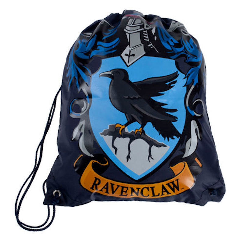 Universal Studios Harry Potter Drawstring Ravenclaw Backpack New With Tags
