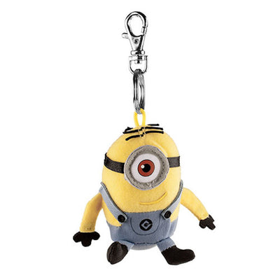 Universal Studios Despicable Me Minion Keychain Plush New With Tags