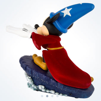 Disney Medium Figure Statue Sorcerer Mickey Mouse Light-Up Figurine New With Box