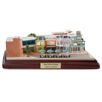 Disney Parks Walt Disney World Main Street Cinema Miniature by Olszewski New with Box