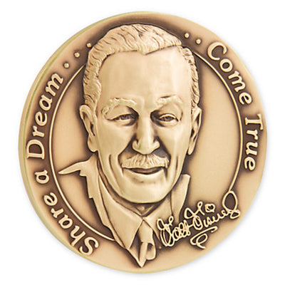 Disney Walt Disney Parks Medallion Share a Dream Come True Limited Edition New
