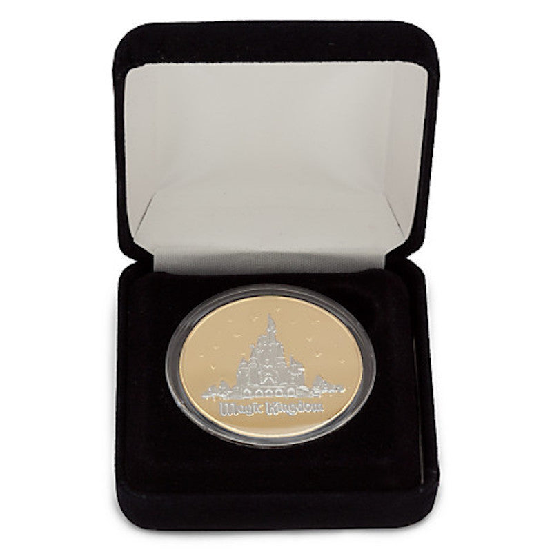 Disney Cinderella Castle DuoTone Medallion Walt Disney World Limited Edition New - I Love Characters