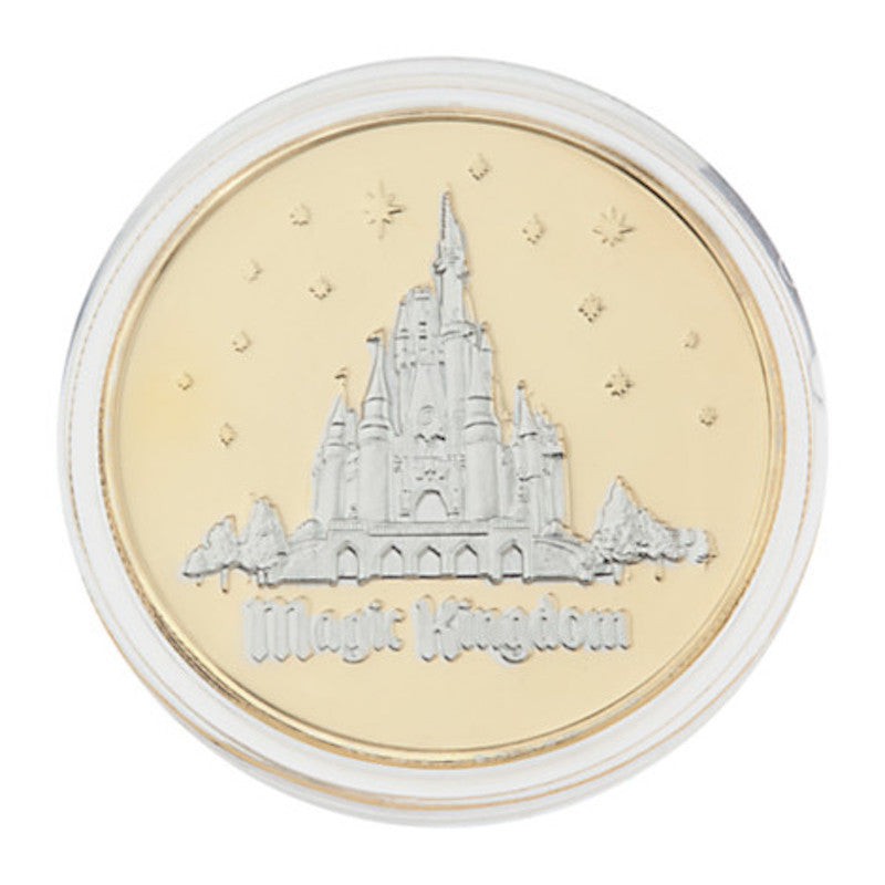 Disney Cinderella Castle DuoTone Medallion Walt Disney World Limited Edition New - I Love Characters