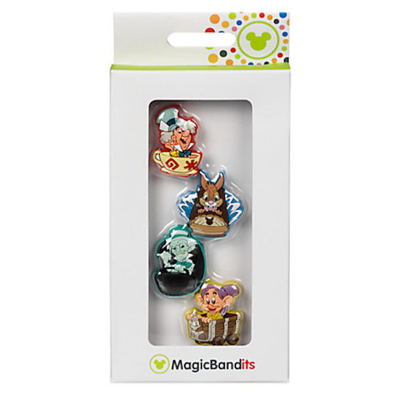 Disney Parks Magic Kingdom Attraction Ride Vehicles MagicBandits Set Magic Band