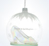 Disney Parks Glass Slipper Cinderella Ornament New With Tag