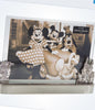 Disney Parks Mickey and Castle Metal 4x6 Photo Picture Frame New