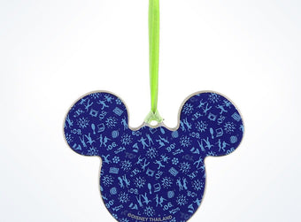 Disney Parks Coronado Springs Resort Mickey Disc Christmas Ornament New W Tags