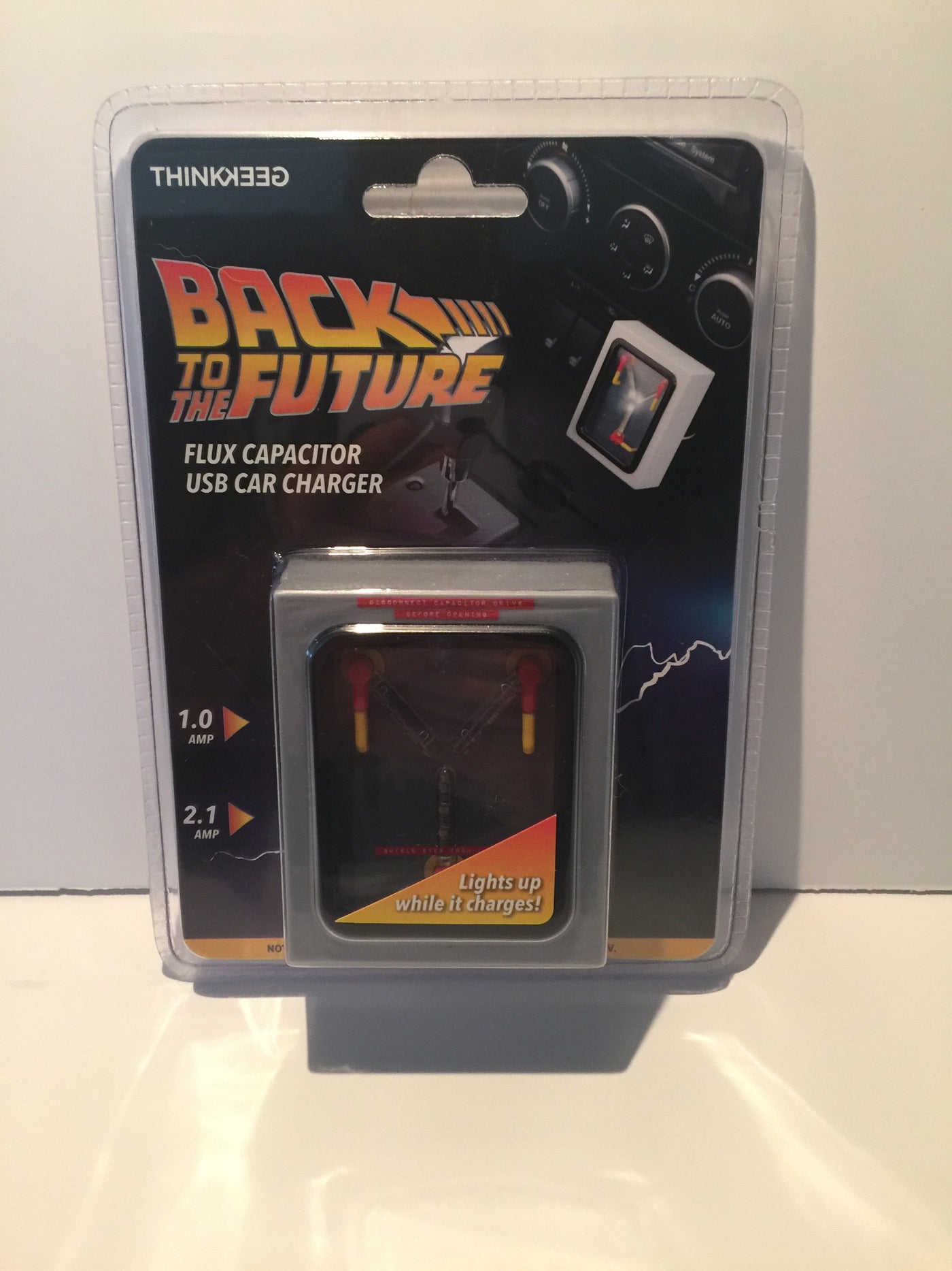 Back To The Future Flux Capacitor USB Car Charger New With Box - I Love Characters