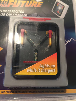Back To The Future Flux Capacitor USB Car Charger New With Box - I Love Characters