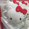 Universal Studios Sanrio Hello Kitty Red Bow Ceramic Coffee Latte Mug New