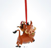 Disney Parks Timon & Pumbaa Holiday 3D Christmas Ornament New With Tags