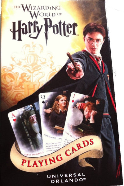 Universal Studios Wizarding World of Harry Potter 52 Playing Cards New With Box