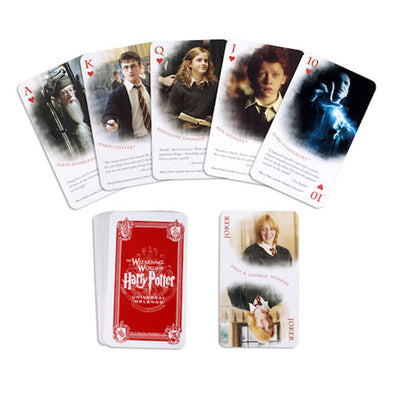 Universal Studios Wizarding World of Harry Potter 52 Playing Cards New With Box