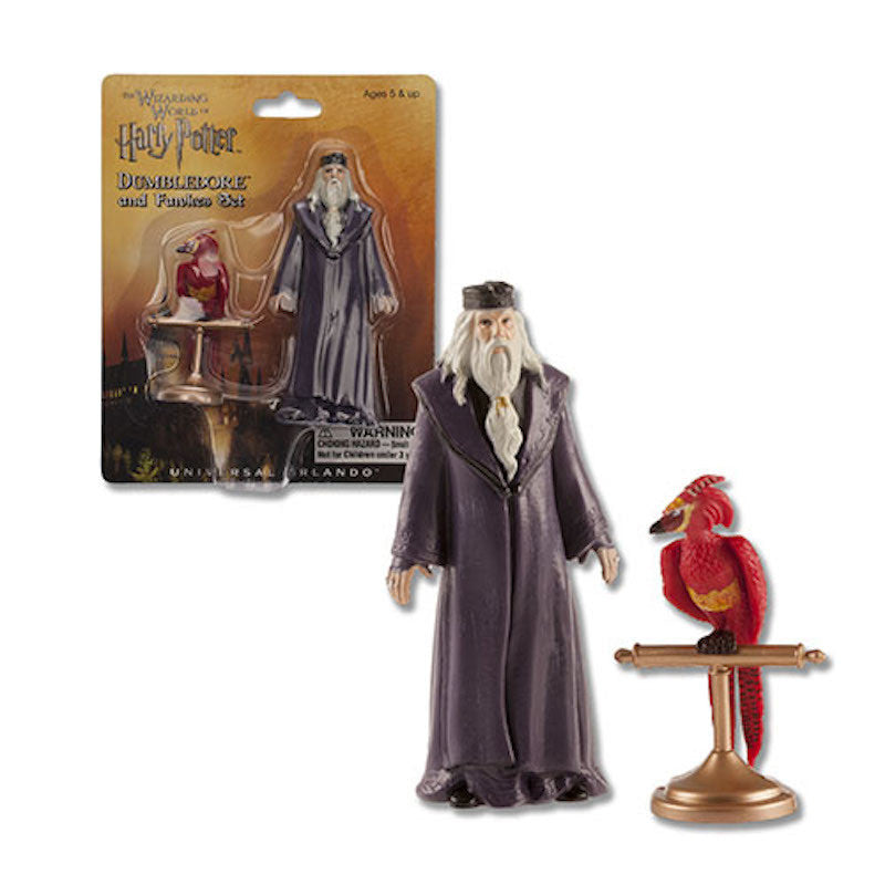 Universal Studios Wizarding Harry Potter Dumbledore Fawkes Action Figure New