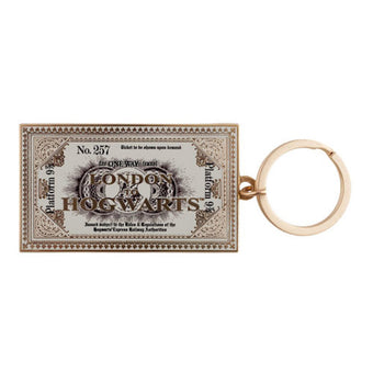 Universal Studios Harry Potter Hogwarts Express Tickey Keychain New Wit Tags