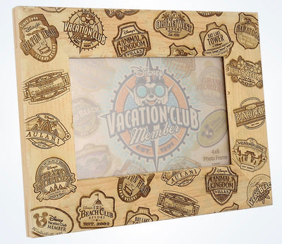 Disney Parks Mickey Vacation Club Member 4x6 Photo Picture Frame New