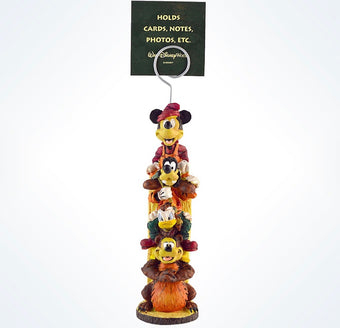 Disney Parks Mickey & Friends Totem Wilderness Lodge Clip Picture Frame New