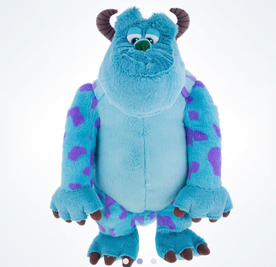 Disney Parks Monsters Inc Mike & Sulley Flip Pillow Plush New with Tags