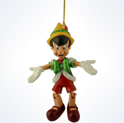 Disney Parks Pinocchio Marionette Holiday Christmas Ornament New with Tags