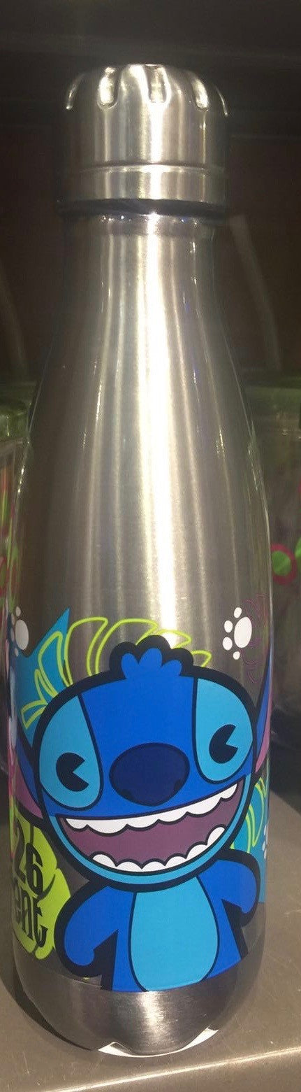 Disney Parks Stitch 626 Experiment Stainless Steel Thermo Bottle New